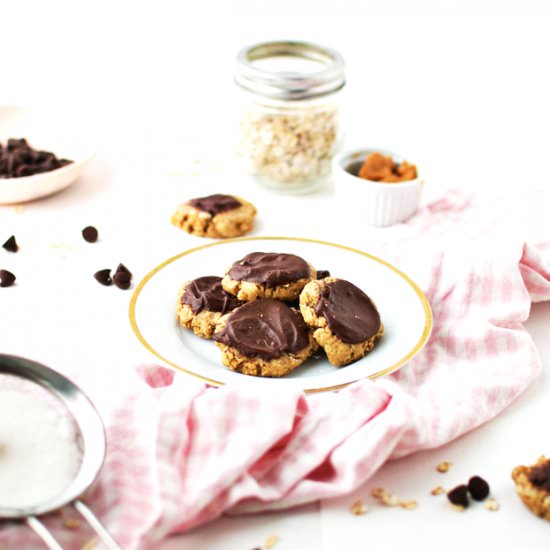 Peanut Butter and Chocolate Cookies