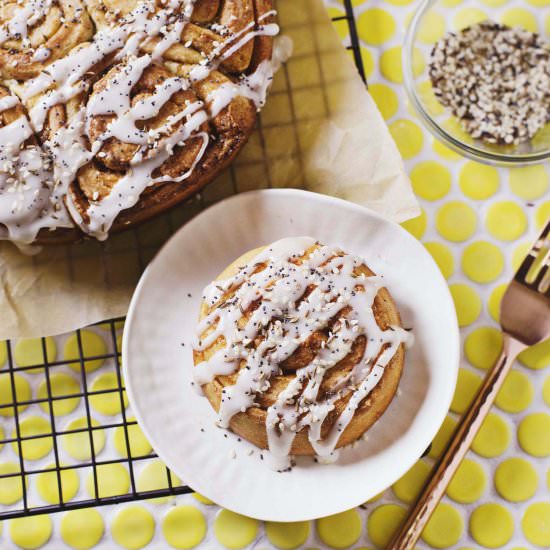 Seeded Cinnamon Rolls