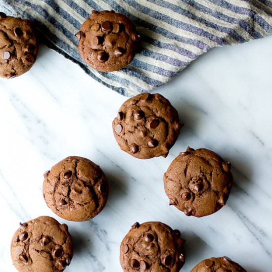 Chocolate Cherry Muffins