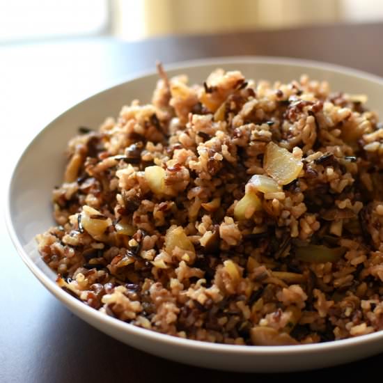 Mushroom Wild Rice