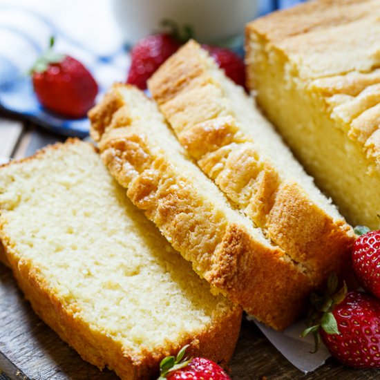 Condensed Milk Poundcake