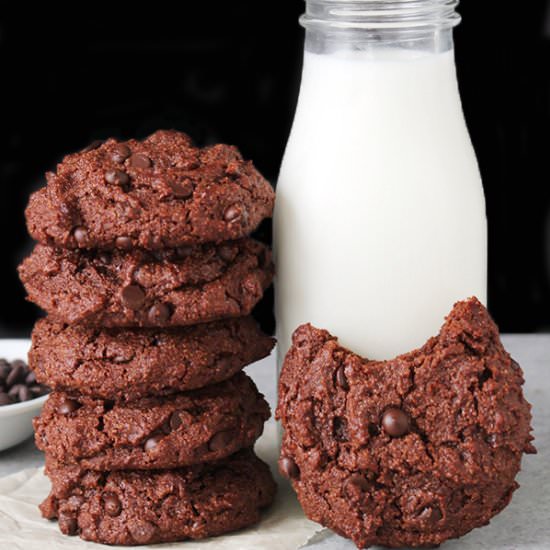 Paleo Double Chocolate Cookies