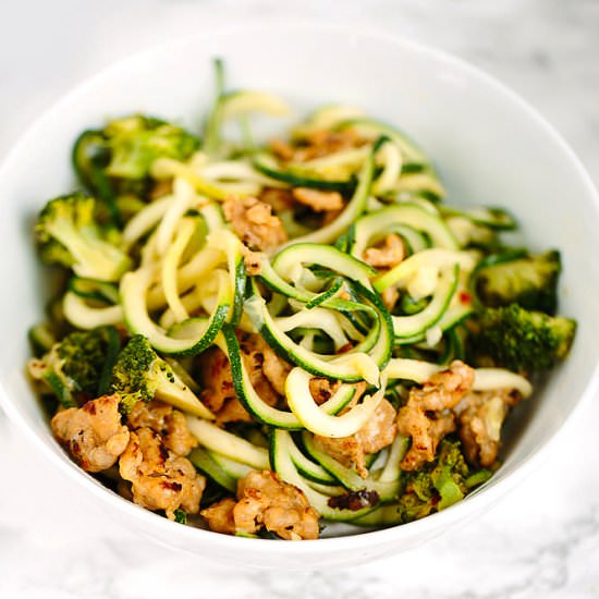 Broccoli Zucchini Pasta