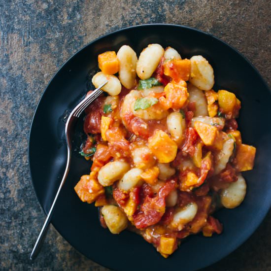 Sweet potato gnocchi