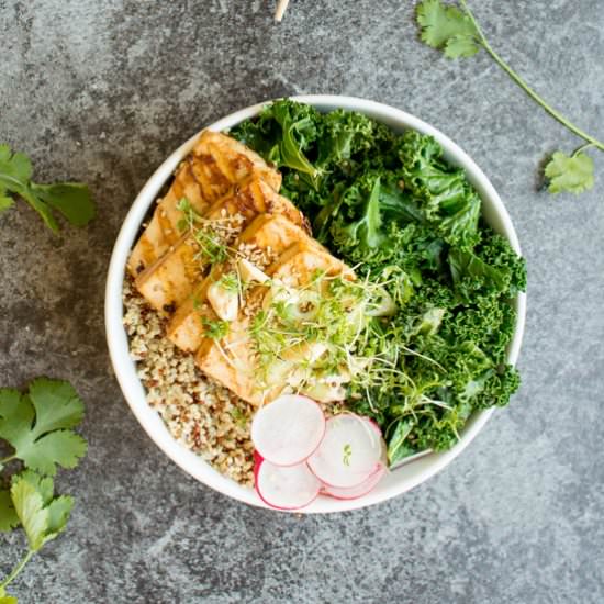 Teryaki Tofu Bowls