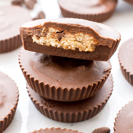 Chocolate Chip Cookie Dough Cups