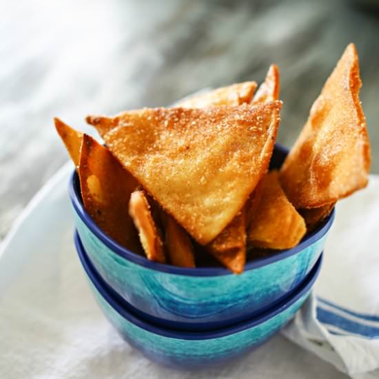 Salted Cinnamon Sugar Chips