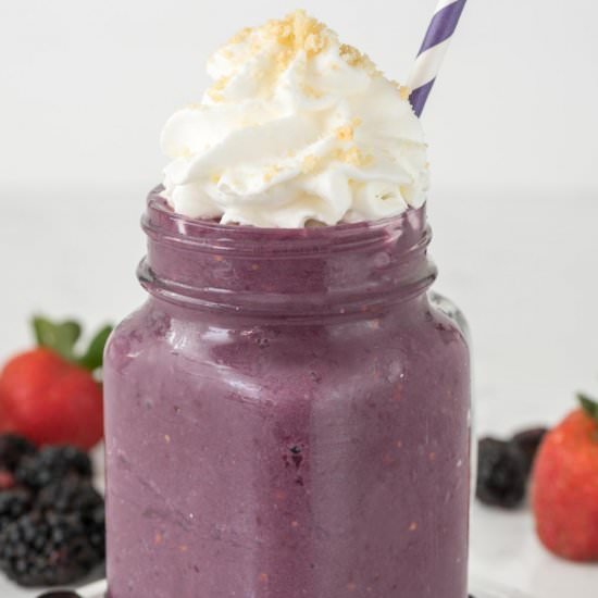 Skinny Berry Pie Milkshake