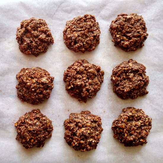 No bake Nutella cookies