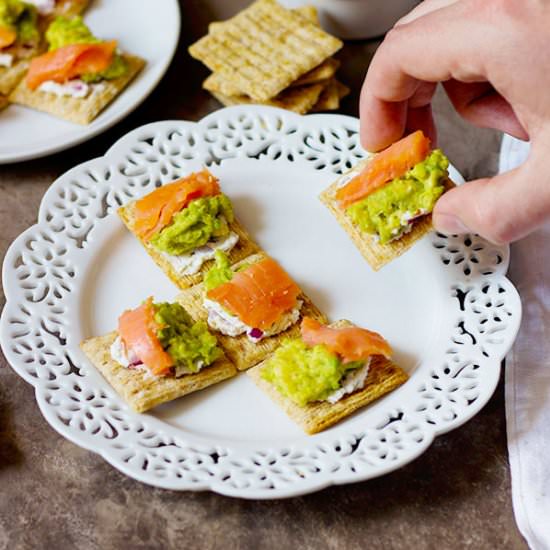 Salmon Avocado Bites