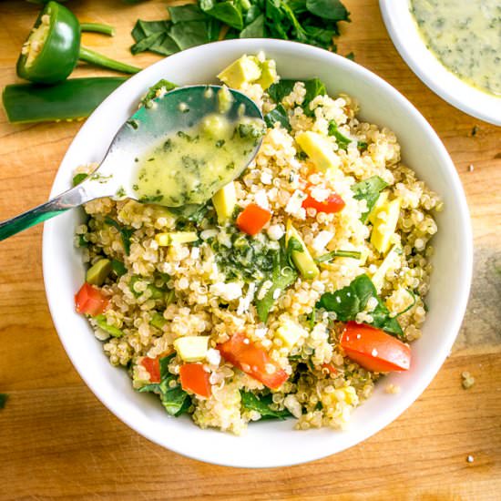Quinoa Avocado Salad
