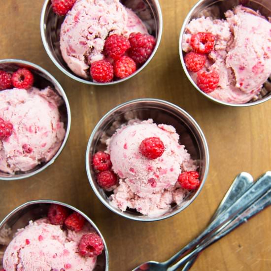 Raspberry Ice Cream