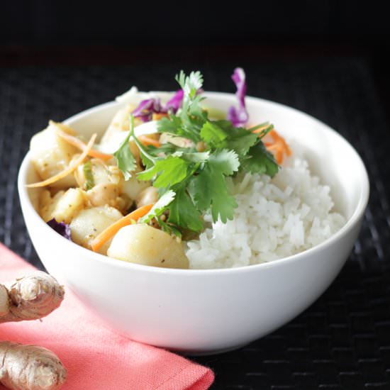 Ginger Seafood Curry