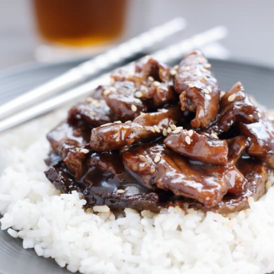 Better Than Takeout Mongolian Beef