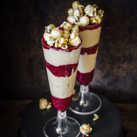 Peanut Butter Raspberry Mousse