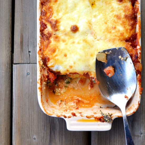 Spinach and Ricotta Cannelloni