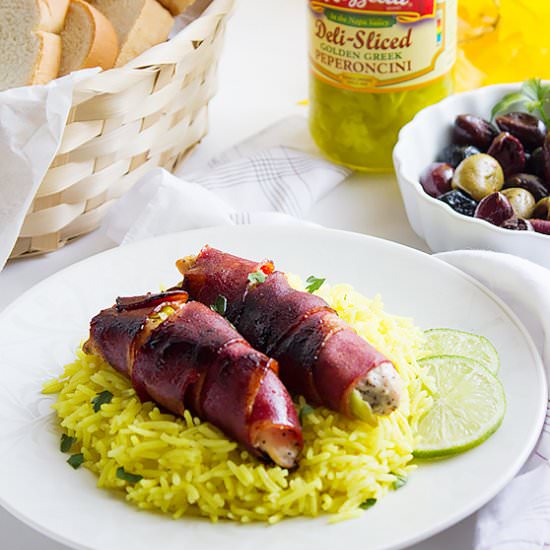 Bacon Wrapped Chicken Tenders