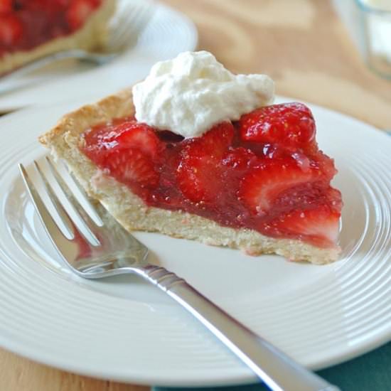 Strawberry Amaretto Pie