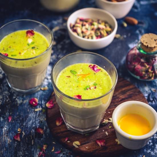 Dry Fruits and Milk Drink