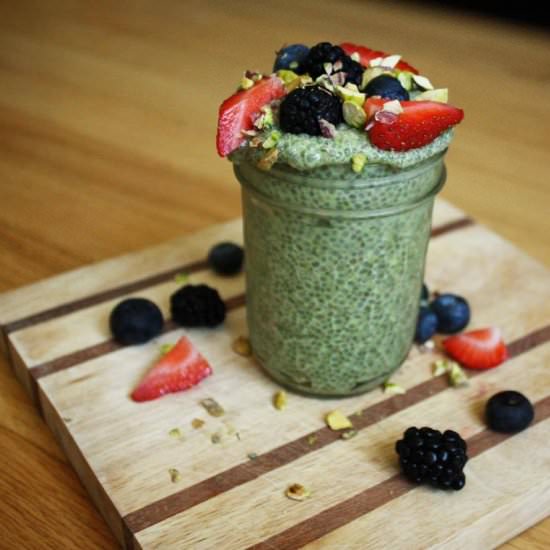 Matcha Green Tea Chia Pudding
