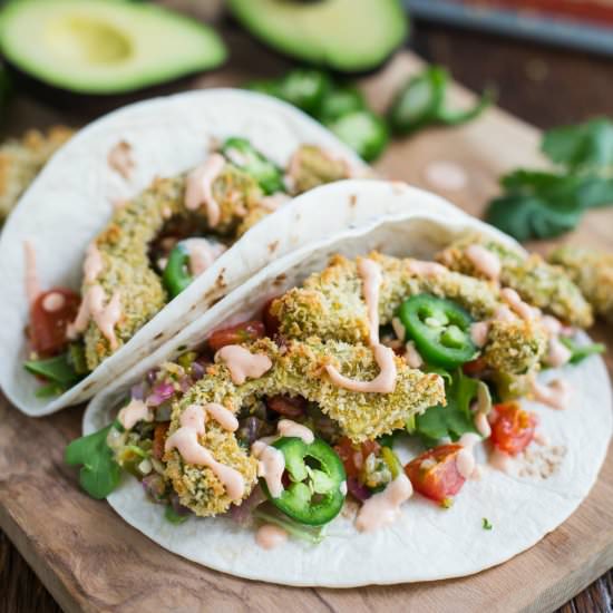 Baked Avocado Tacos