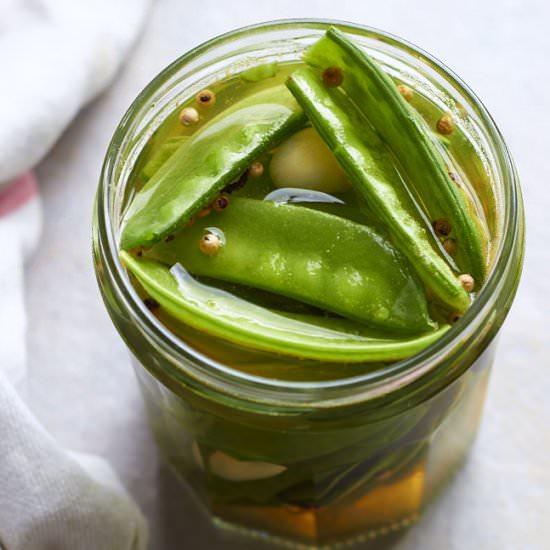 Pickled Snow Peas