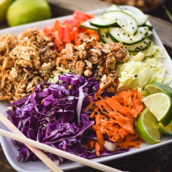Crunchy Ramen Noodle Salad