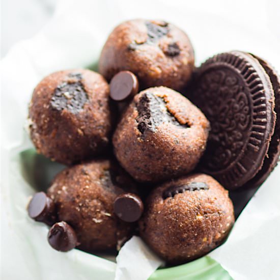 No Bake Mint Chocolate Oreo Bites