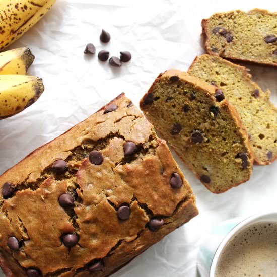 Quinoa Flour Banana Bread