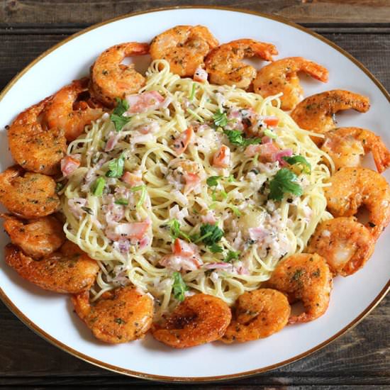 Shrimp Scampi Pasta