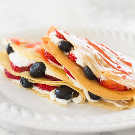 Classic Crepes for Two