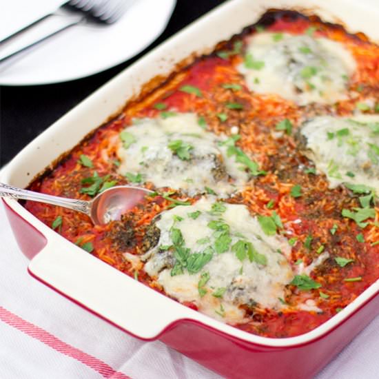 One Pot Chicken & Rice Bake