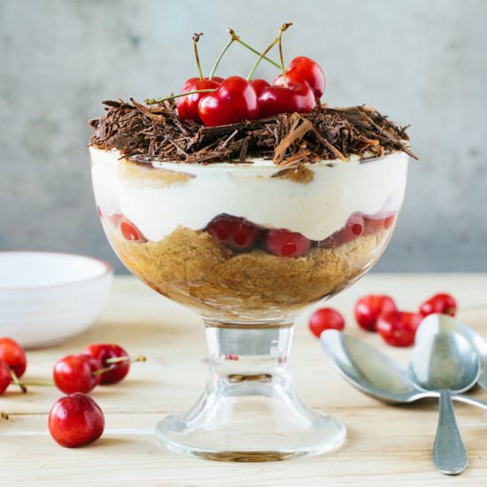 Light Cherry Tiramisu