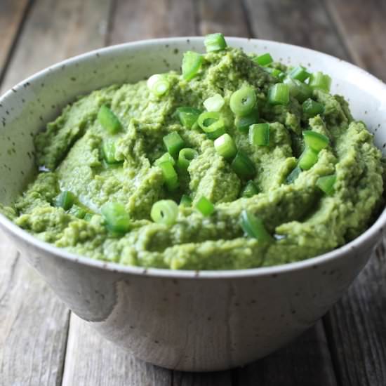 Spicy Green Hummus