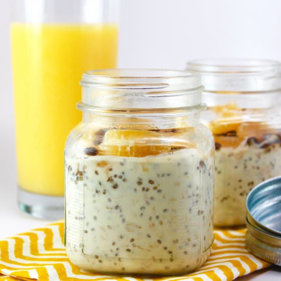 Orange Creamsicle Overnight Oats