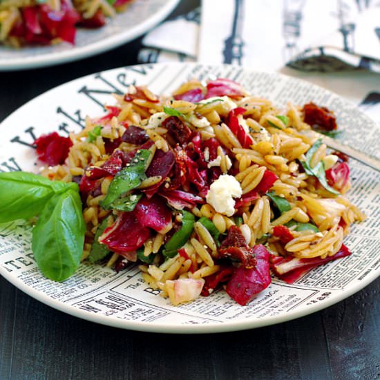 Orzo with Everything Pasta Salad