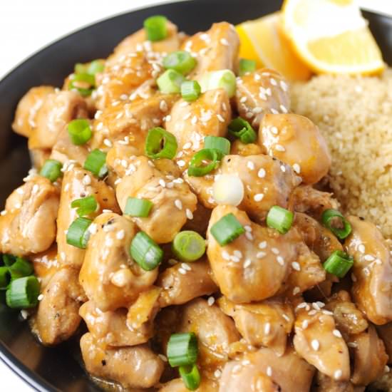 Ginger Honey Lemon Chicken
