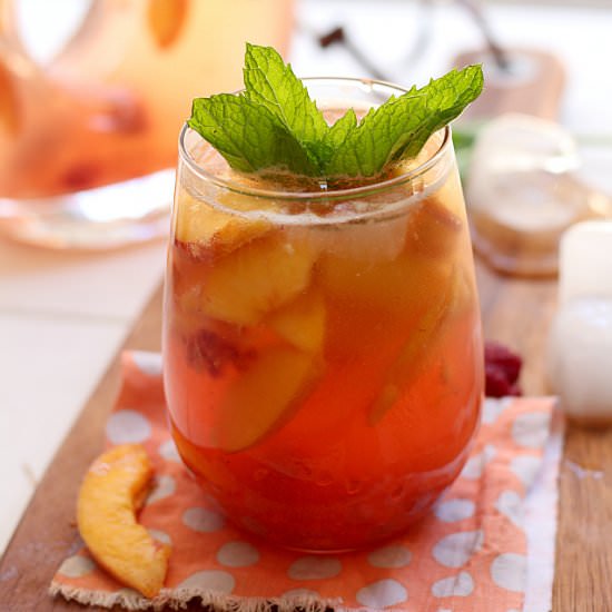 Natural White Peach Sangria