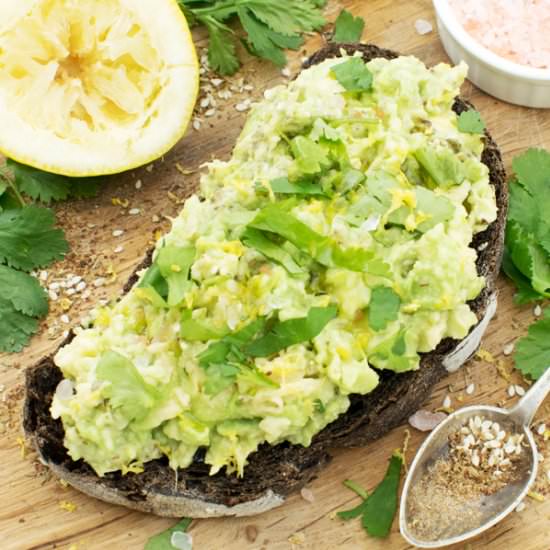 Avocado Toast With Zaatar