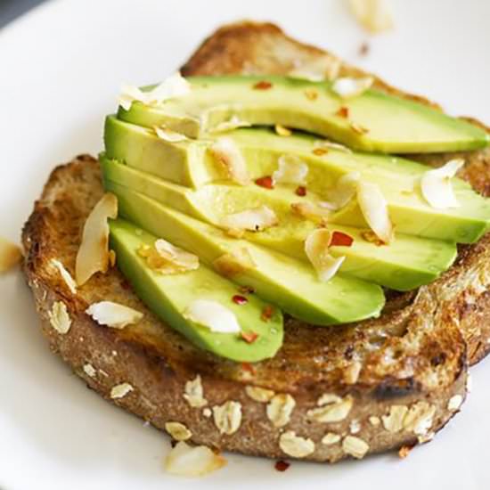 Avocado Coconut Toast