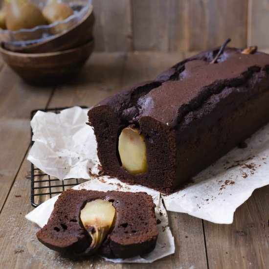 Chocolate Pear Cake