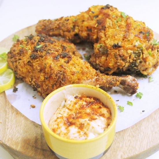 Panko Coated Baked Chicken