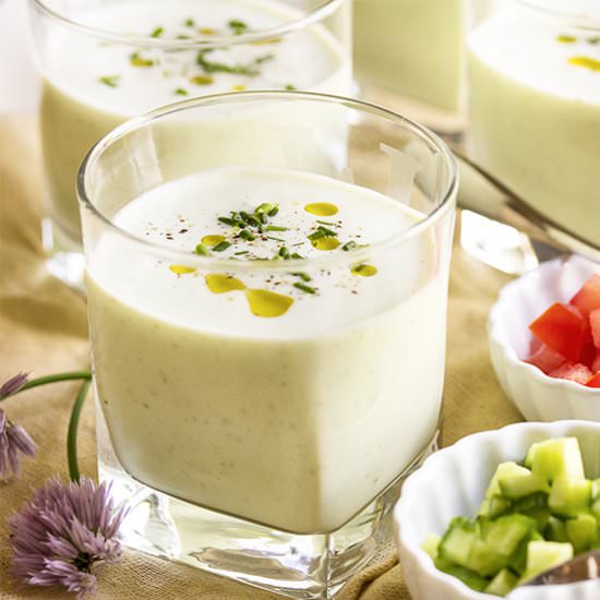 Cold Cucumber Buttermilk Soup