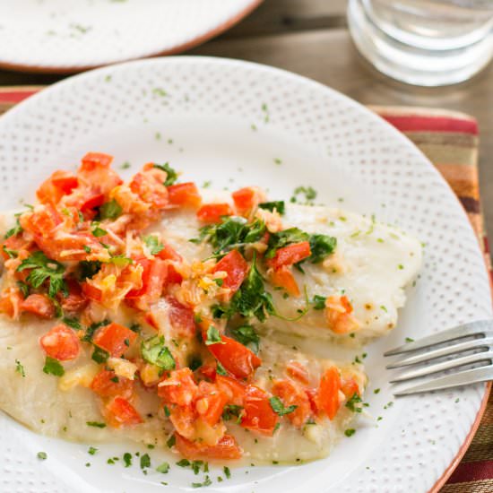 Greek Roasted Tilapia