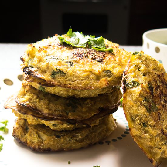 Cauliflower & Chickpea Patties