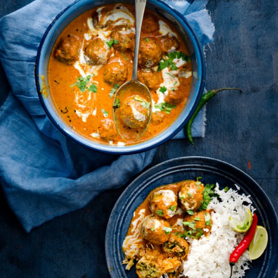Soya Keema Matar Kofta