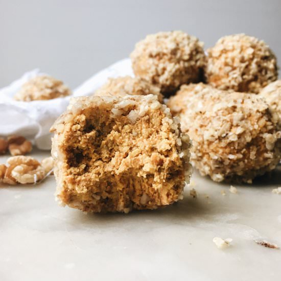 Carrot Cake Bliss Balls