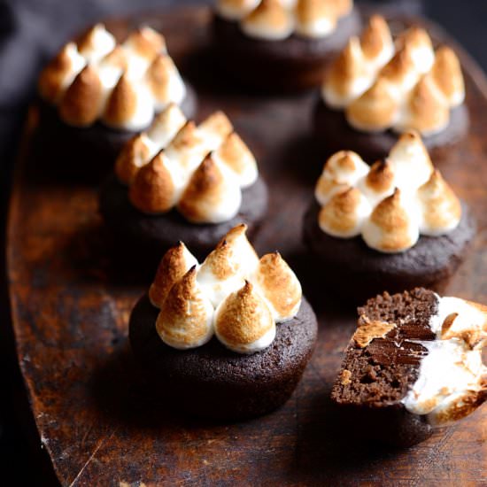 Gluten-free brownie S’mores