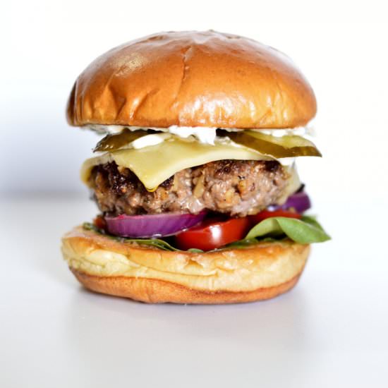 Turkish Inspired Lamb Burgers