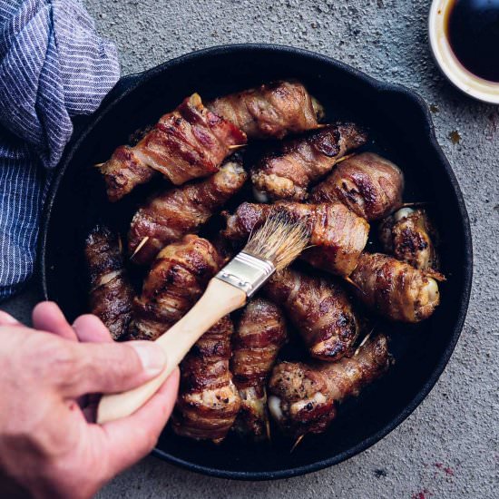 Bacon Skinned Skinless Wings